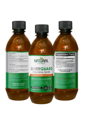 SilverGuard Colloidal Silver, 15ppm, 350 ml – 3 pack